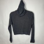 Urban Outfitters Out from under Cropped Ribbed Gray Jacket Sz Small Photo 2