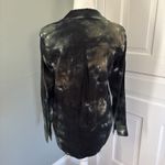 Cloth & Stone  x Anthropologie Green Button Up Tie Dye Button Down Shirt Size XS Photo 2