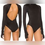 We Are Hah Gloves Off One Piece Swimsuit Bodysuit in Black Size M Photo 6