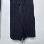 Nils Skiwear Women’s Black Ribbed Wool Blend Zipper Hem Ski Pants Size 6 Photo 6