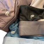 Fabletics Set of Three Sports Bras in Blue, White, and Gray Size 36 D/ DD Photo 3