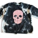 No Boundaries Tie Dye‎ Skull Sweatshirt  XS Photo 0