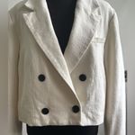 Maeve  Cropped Double Breasted Blazer large workwear glamorous power‎ holiday Photo 3