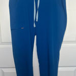 FIGS Yola Jogger Scrub Pants MP Caribbean Blue – 27" Inseam, Cargo Zip Pocket Photo 0