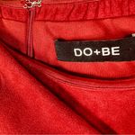 DO+BE Size Medium Reddish Suede Feel Lined Dress Wear around or on the S… Photo 4