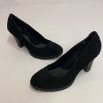 I ❤️ Comfort Serengeti Black suede heels Size 9 1/2 M A8 Black Photo 1