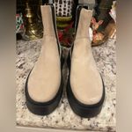 Vagabond  Shoemakers Pull On Tan Platform Chelsea Boots Leather Minimalist Grunge Photo 5