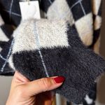 Aelfric Eden  Black and White Argyle Sweater Photo 4