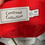 Vintage 80's Cortland Collection‎ Rayon Linen Blazer Womens 6 USA Orange Red Photo 8