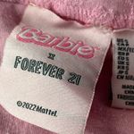 Forever 21  X BARBIE pink terry cloth crop top Photo 1