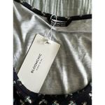 Bloomchic New Bandana Print Round Neck Tank Top Navy Pink Floral Pintuck 14/16 Photo 4