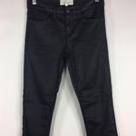 Current/Elliot The Stiletto Skinny in Black Coated Photo 13