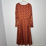 ASOS curve animal print dress size 18 Orange Photo 5