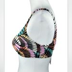 Billabong NWT  A/Div Multi Abstract Tropical Bikini Bra Swimsuit Top Small Photo 5