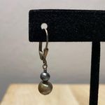 Freshwater pearl dangle earrings Photo 1