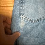 ZARA High Rise Distressed Boot Cut Jeans Medium Wash size 0 Photo 3