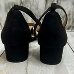 Kelly & Katie  Roseta Black Cross Strap Sandals Classic Square Heel Vacation Shoe Photo 3