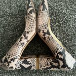 Marc Fisher Viviene pumps Snakeskin Pattern Block Heel Pumps Photo 6