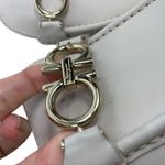 Salvatore Ferragamo Gancini Lug Sole Leather Loafers Beige Size 8.5C Photo 14