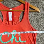🦋 NWT Rock N Roll Marathon Series Chicago Halter Tank Top Running Workout Large Orange Photo 4