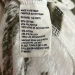 American Eagle  Women's Green White Zebra Stripe Y2K baby Doll Top Tee Medium Photo 2