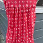 Lucky Brand  Red Patterned‎ Sleeveless Knit Blouse Photo 1
