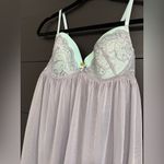 Jessica Simpson  Lace Sheer Push Up Lingerie Babydoll Sleep Dress Sz M EUC Photo 1