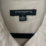 Sharagano  NWT A Line Rolled Tab Sleeve Mix Hemline Pullover Shirt Dress 8 Photo 9
