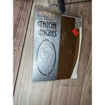 Women Stockings Sheer Vintage Ladies Hold Up Stockings Over Knee Pantyhose Brown Photo 1