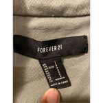 Forever 21  Twill Zip Up Hooded Jacket Size Small Photo 5