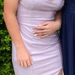 Prom Dress Purple Size 4 Photo 0