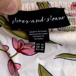 Clover and Sloane Floral Maxi Dress in White Size 14 Photo 6