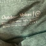 Outdoor Voices  Warm Up Green cropped leggings Photo 6