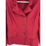 CAbi #3175 Rhubard Outing Blazer Side Button Ponte Knit Suit Jacket Size 12 Photo 5