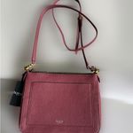 Botkier  Red Crossbody Bag with Gold Clasp 100% Leather MSRP 228.00 Photo 1
