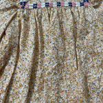 Dear John  Cotton Floral Boho Puff Sleeve Peasant Top Photo 1