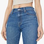 đź’•MOTHER SUPERIORđź’• The Weekender Flare Jeans ~ It's A Small World 33 NWOT Photo 4