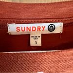 Sundry  Pima Cotton Top, Size 1 - Small. ‎ Flattering Arms.  Brand New Condition. Photo 2