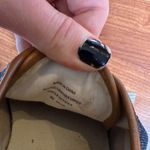 Michael Kors Blue and Brown Denim Lace-Up Sneakers Designer Logo Women's 9M 9 Photo 4