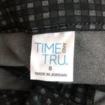 Time and Tru nwt size 8 stretch ponte pant Black plaid kick flare pant Photo 5