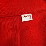 Levi's Levi Strauss & Co. Vintage 80s Red Straight Leg High Rise Dress Pants Size 12 Photo 4