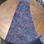 LuLaRoe  Blue and Purple Paisley Top Photo 0