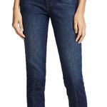 AMO Audrey Eclipse High Rise Slim Leg Cropped Jeans Photo 1