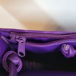 Vintage Dover Crossbody Bag Womens Purple Embossed Animal Print Mirror Purse Photo 8