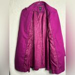 EXPRESS Women's Purple Double-Breasted Coat size S Photo 5