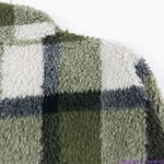 Madewell NEW (Re)sourced Sherpa Popover Tunic Jacket in Plaid, XS,NB532 Photo 16
