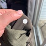 Lululemon Time To Sweat Crop *23" Dark Olive Size 8 Photo 5