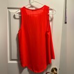 Lush Clothing Lush neon orange sleeveless blouse Photo 1