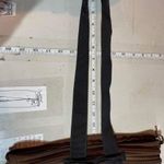 Bam Bags Unisex Nylon Zippered Purse Crossbody Tote Messenger Bag Brown Large Photo 12