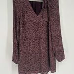 Talula Aritzia  Long Sleeve Lined Chiffon Dress Photo 2